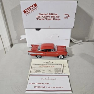 Danbury Mint Limited Ed. 1957 Chevy Bel Air "Fuelie" Sport Coupe Diecast 1:24 - Picture 1 of 13