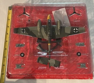 Messerschmitt Die Cast Vitrinenmodell Bf 110E-1 Luftwaffe WWII 1:72 von Altaya - Bild 1 von 15