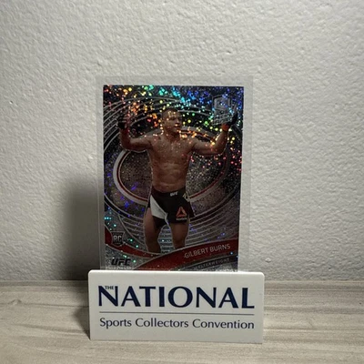 2021 Chronicles GILBERT BURNS Spectra - White Sparkle - Rookie #281 🔥🔥🔥 - Image 1 of 2