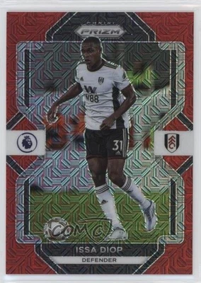 2022-23 Panini Prizm Premier League Red Mojo Prizm /99 Issa Diop #71 - Image 1 of 2