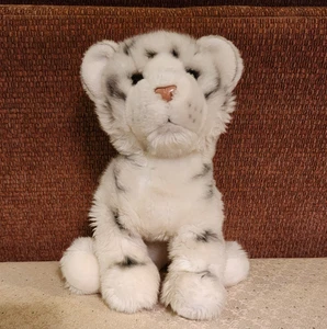 Douglas The Cuddle Toy 14 Inch White Tiger Cub Plush Soft and Cute - Picture 1 of 6