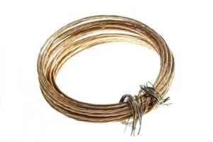 Nuovo 3 X Rotoli di Filo Ottone per Quadri 12Kg Peso Rotto 6 Metri - Onestopdiy - HD - Foto 1 di 1