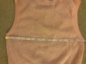 & other Stories Alpaca & Wool Blend Tank Top Sweater Vest Pink XS - Picture 1 of 11