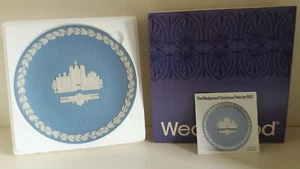 Wedgwood Jasperware - Piatto Natale 1980 (Palazzo di San Giacomo) (con scatola) - Foto 1 di 1