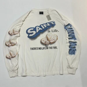 Saint Michael Saint Is Life Theres No Life In The Fire Cookies Long Sleeve Shirt - Picture 1 of 9