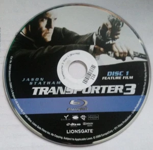 The Transporter 3 (Blu-ray Disc, 2009) Disc Only Jason Statham - Picture 1 of 1