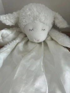Baby GUND Lamb Sheep Lovey Security Blankie Cuddle Plush NWOT Lovie Huggie - Picture 1 of 9