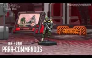 Corvus Belli Infinity Ariadna Kosmo Kosmoflot Paracommando 28mm - Picture 1 of 5