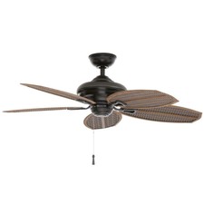 Nickel Ceiling Fans Brown 48 Fan Width For Sale Ebay