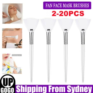 UP 20PCS Face Mask Brush Facial Brushes Women Soft Brushes Cosmetic Mask ToolsAU - Picture 1 of 16