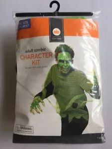 Halloween ERWACHSENE ZOMBIE CHARAKTER 4-teiliges Kostümset NEU IN TASCHE - Bild 1 von 5