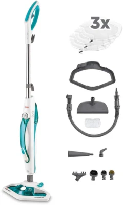 Vaporetto SV450 Double, Scopa Vapore 2 in 1 Con Pulitore Portatile, Potenza Max  - Immagine 1 di 4