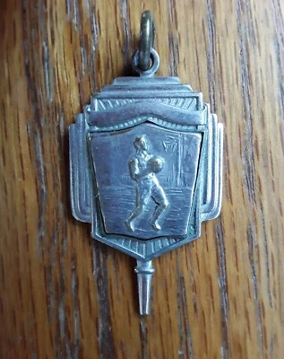 Vintage 1936-37 Sports Basketball Medal 'Young Post Big Five' - Image 1 of 2