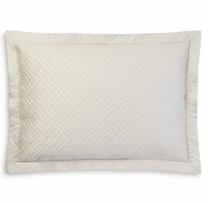 Ralph Lauren Home Greenwich Quilted Standard Sham - Vintage Silver - retail $130 - Picture 1 of 4