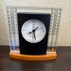 Bulova Frank Lloyd Wright Glasner House Clock Desk Mantel - Picture 1 of 3