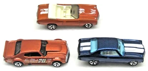 Hot Wheels Chevy SS Chevelle 1970 Muscle Car Lot of 3 1998 Redline Convertible - Picture 1 of 8