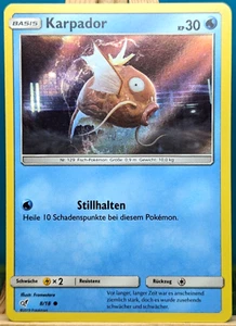 POKEMON - Maestro Detective Pikachu - Carpador - 8/18 - HOLO - alemán - Imagen 1 de 1