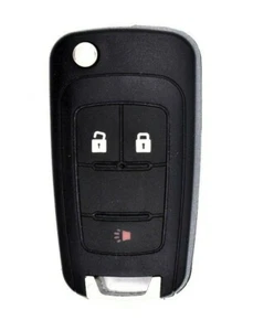 OEM Unlocked Chevy Remote 20835406 Flip Key Fob OHT01060512 Reshelled - Picture 1 of 3