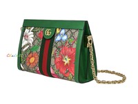 gucci ophidia gg flora small shoulder bolsa