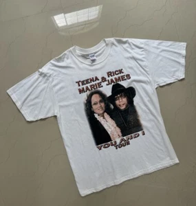 Camiseta De Colección Teena Marie Rick James You And I Tour Promo - Imagen 1 de 5