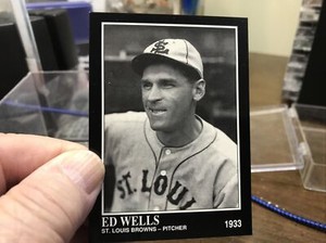 1992 The Sporting News Conlon Collection Ed Wells #389