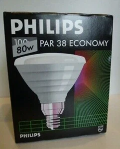 PHILIPS PAR38 ECONOMY E27 Strahler Pressglaslampe Lampe 80W &100W 230V - Bild 1 von 5