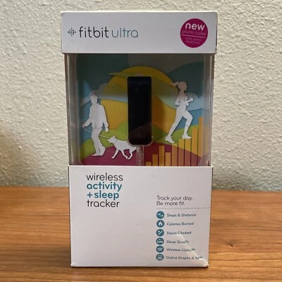 Fitbit Ultra Wireless Activity + Sleep Tracker Color Plum - Image 1 of 4