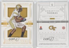 2016 Panini National Treasures Collegiate Century Gold /10 Demaryius Thomas #26