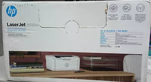 HP - LaserJet M110w Wireless Black and White Laser Printer - White - Picture 1 of 1