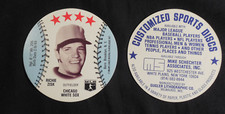 1977 MSA RARE var Customized sport card / disc Richie Zisk Chicago White Sox