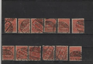 12 x Mi.-Nr. 342   Gute Stempel Ortstempel (58) - Picture 1 of 1