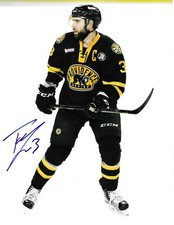 Tommy Cross Providence Bruins Signed 8 x 10 