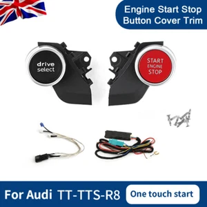 For AUDI TTS Car Engine Ignition Durable Start Stop Switch Keyless Push Button - Picture 1 of 7