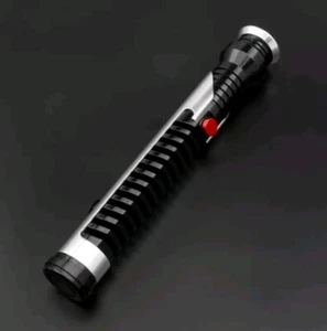 Star Wars Episode 1 Qui-Gon Jinn Lightsaber Metal Empty Hilt Screen Accurate - Picture 1 of 8