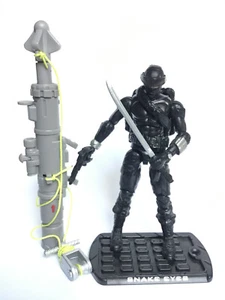G.I. Joe The Rise of Cobra Snake Eyes 10cm Figur Hasbro Loose 100% Complete - Bild 1 von 1