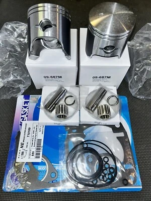 1991-1999 Arctic Cat 550 EXT/Pantera/Cougar/Bearcat/Panther Pistons/Gaskets KIT - Изображение 1 из 2