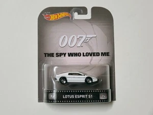 Hot Wheels Lotus Esprit S1 James Bond 007 The Spy Who Loved Me #CFR26 Error Cars - Picture 1 of 5