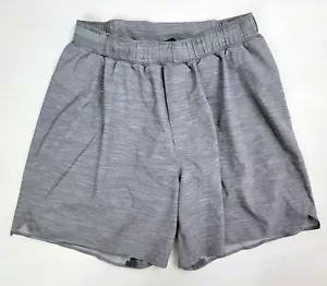 Lululemon 5" gefüttert grau belüftet Laufen Athletik Fitness Shorts Herren S SCHÖN - Bild 1 von 6