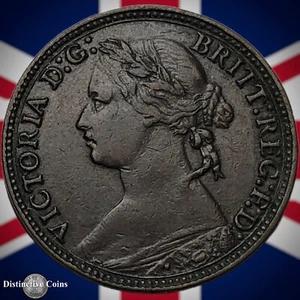 Great Britain 1874 H Farthing 1/4d GB3723 - Picture 1 of 2