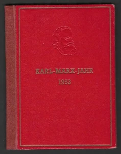 GERMANY DDR 1953 SPECIAL PRESENTATION BOOKLET WITH PROOF IMPRINTS - Picture 1 of 11