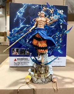 Anime Pirate Enel Figurine Figure Collection Model Toys LED Light Gifts Boxs - Picture 1 of 22
