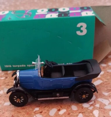 RIO FIAT MOD.501 1918 TORPEDO SPORT  SCALA 1/43 CON SCATOLA - Immagine 1 di 4