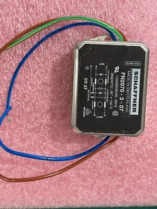 FN2070-3-07 LINE FILTER 3A 110V 250VACDC 400HZ EMC/EMI (LOT OF 1) - Picture 1 of 7
