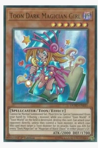 Yugioh Sammelkarte: Toon Dark Magician Girl DUPO-DE041 Ultra Rare 1. Auflage NM - Bild 1 von 2