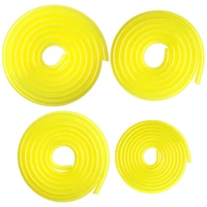 4 Tubi Per Benzina Dimensioni Diverse Per Motoseghe, Ventilatore, Idropulitrice - Foto 1 di 12
