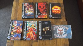 Sega Saturn Arcade bundle 6 Games Fighting Vipers Exhumed Die Hard Athlete Kings