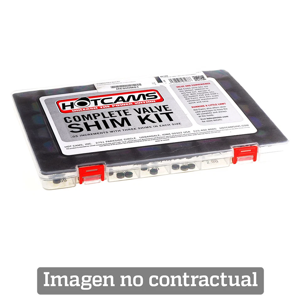 HOT CAMS Kit pastillas de reglaje valvulas 9.48mm HCSHIM02 - Imagen 1 de 1