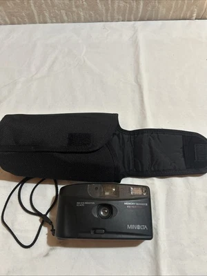 Minolta Memory Maker III Red Eye Reduction  DX Auto 35mm Vintage With Case - Image 1 of 4