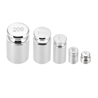 Набор калибровочных весов 1 г 2 г 5 г 10 г 20 г M1 точность для цифровых весов - Изображение 1 из 4