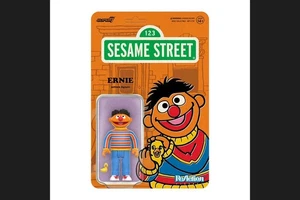 ReAction 3.75 Inch Actionfigur: Sesame Street Serie 1 - Ernie - Bild 1 von 3